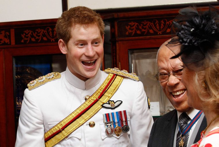 Image: Prince Harry Tours Bahamas To Mark Queen Elizabeth II's Diamond Jubilee